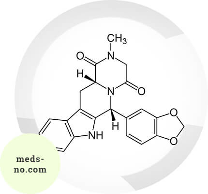 Cialis molekyl